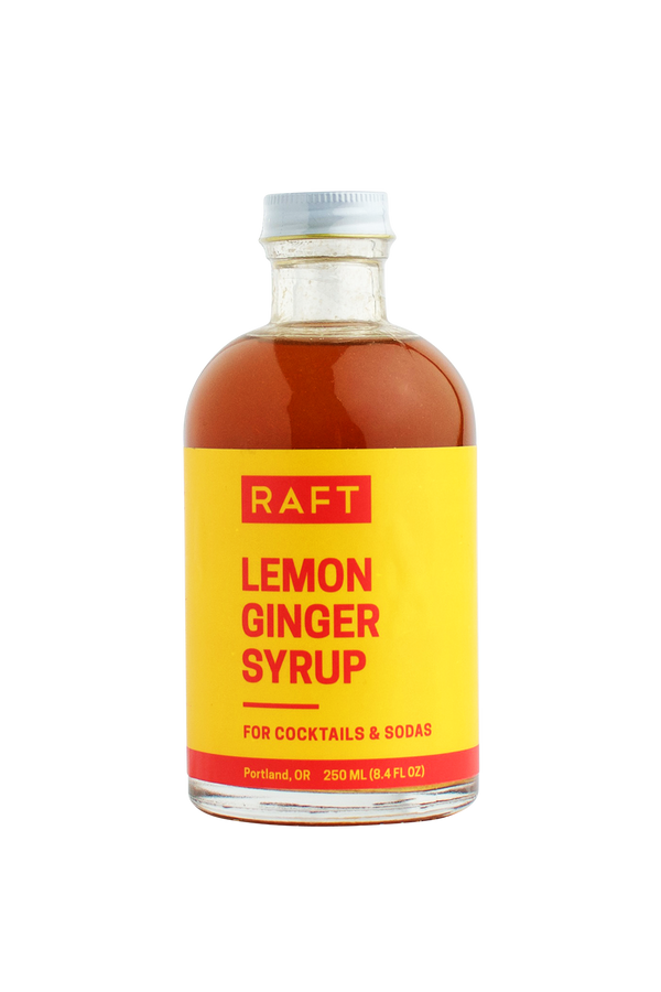 RAFT Lemon Ginger Botanical Cocktail + Soda Syrup - RAFT Cocktails
