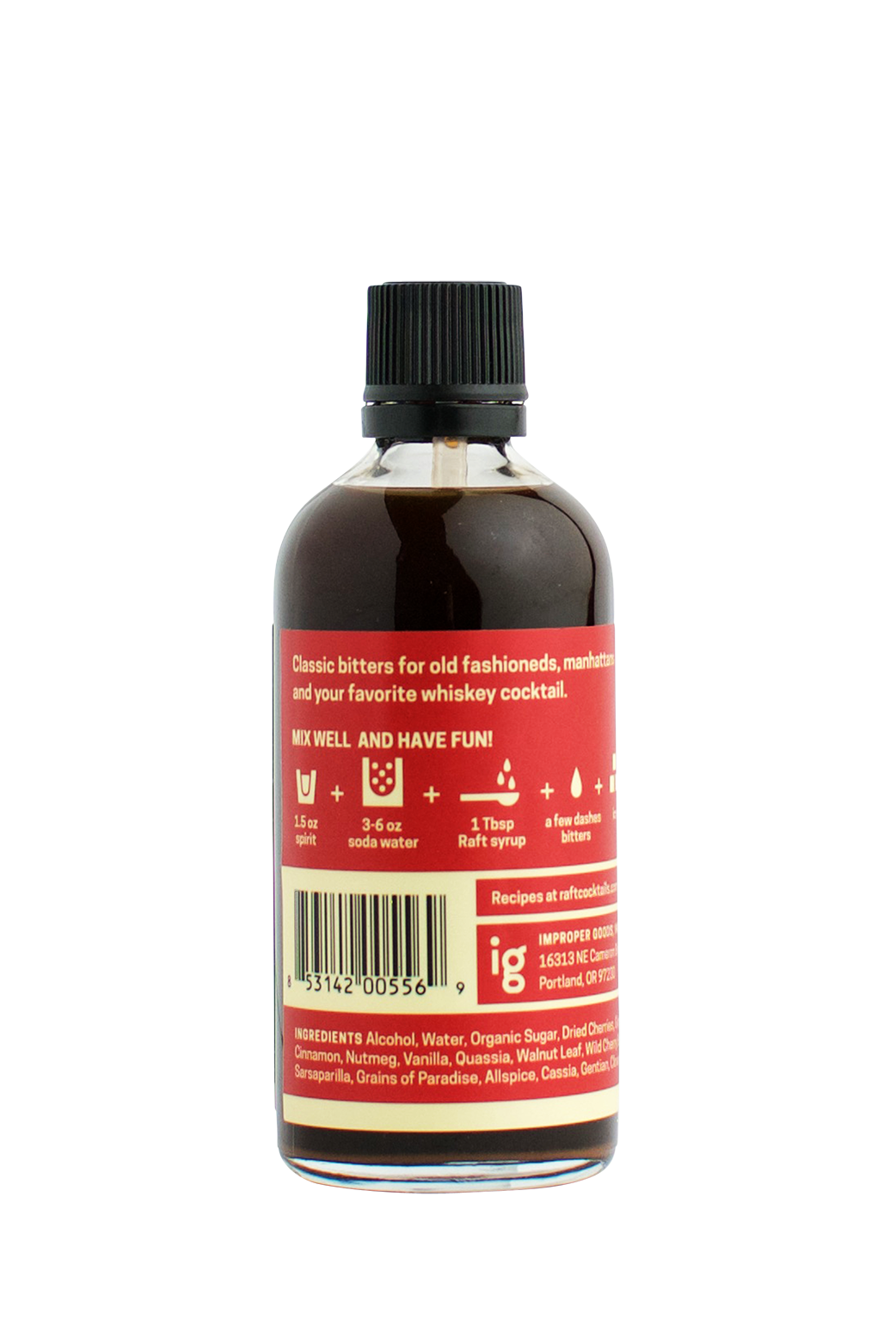 RAFT Aromatic Bitters - Improper Goods, LLC